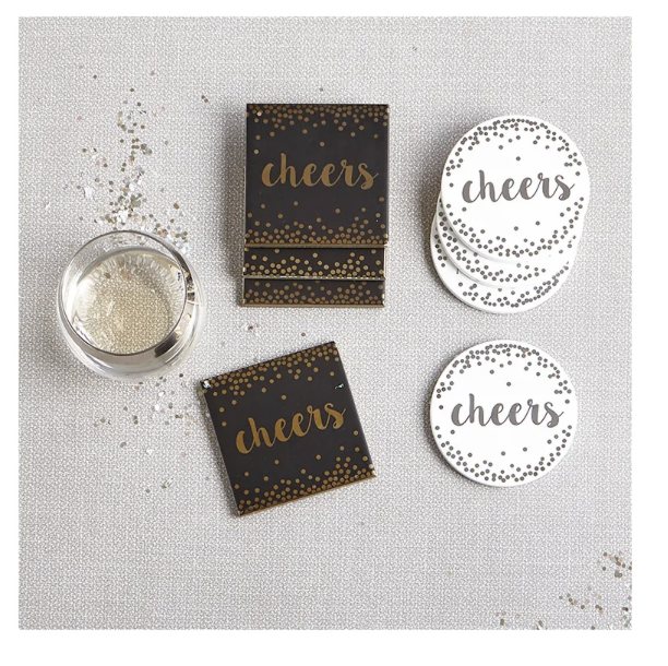 Cheers Coaster Blk/Gold