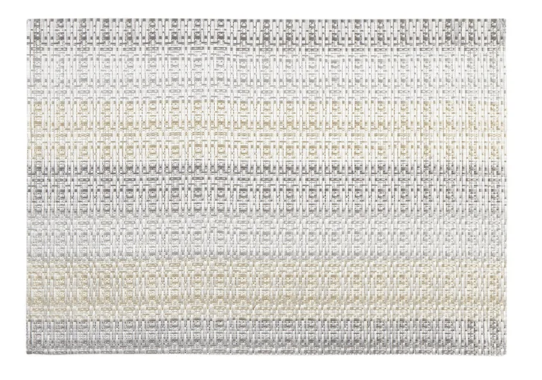 Vinyl Placemat Winter Shimmer Natural