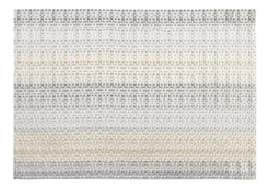 Vinyl Placemat Winter Shimmer Natural