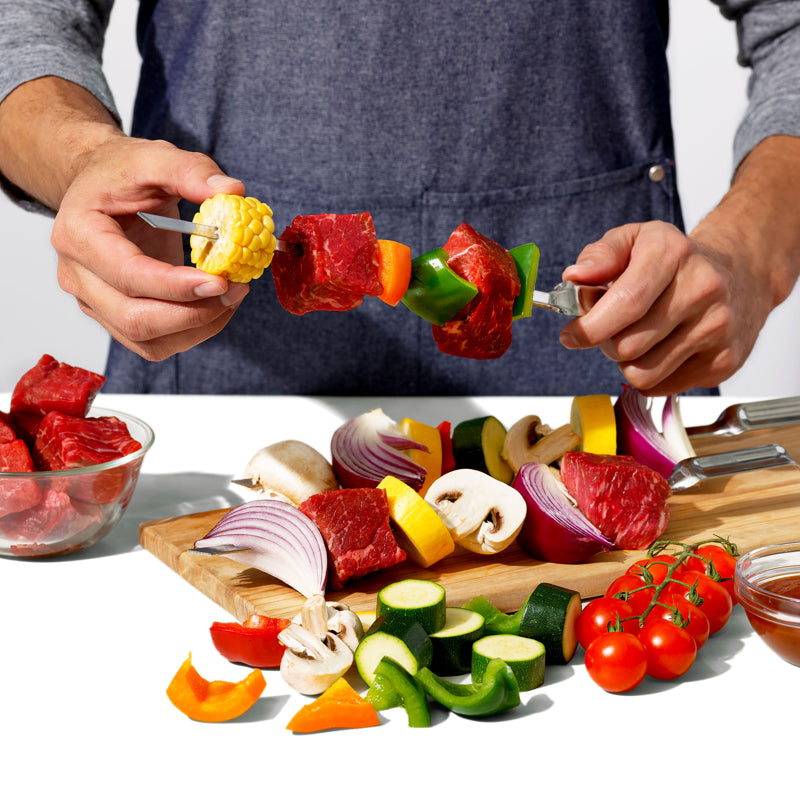 BBQ Skewers Set of 6