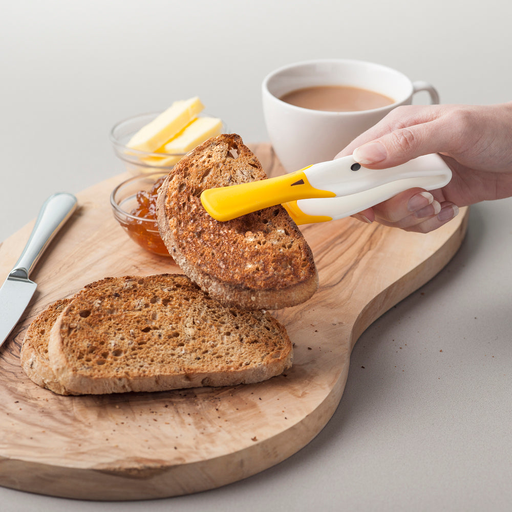 Silicone Duck Toast Tongs