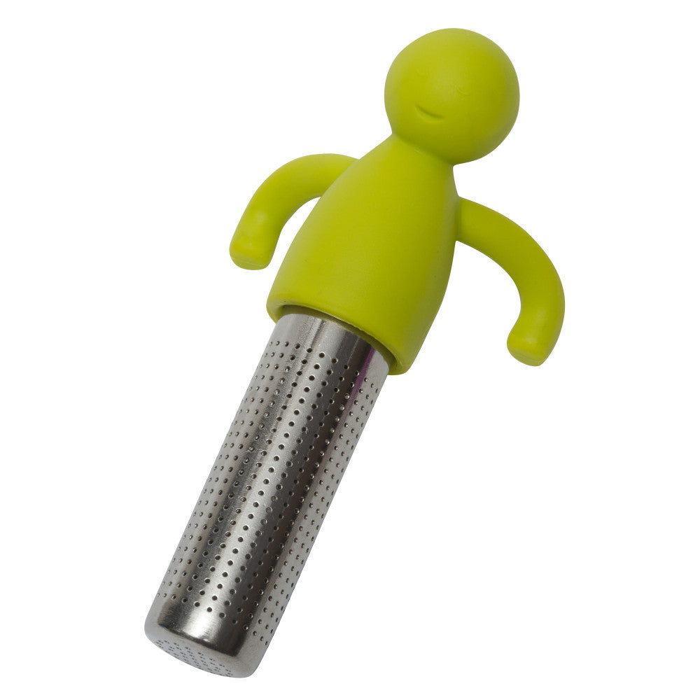 Smiley Tea Infuser Green