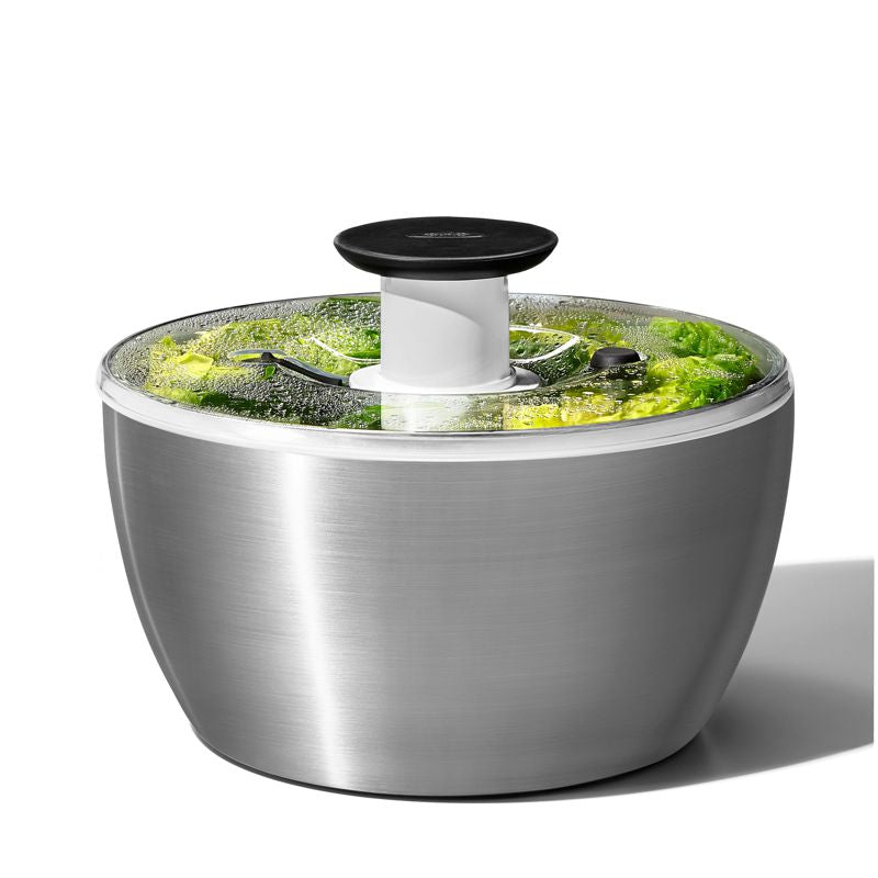 Steel Salad Spinner
