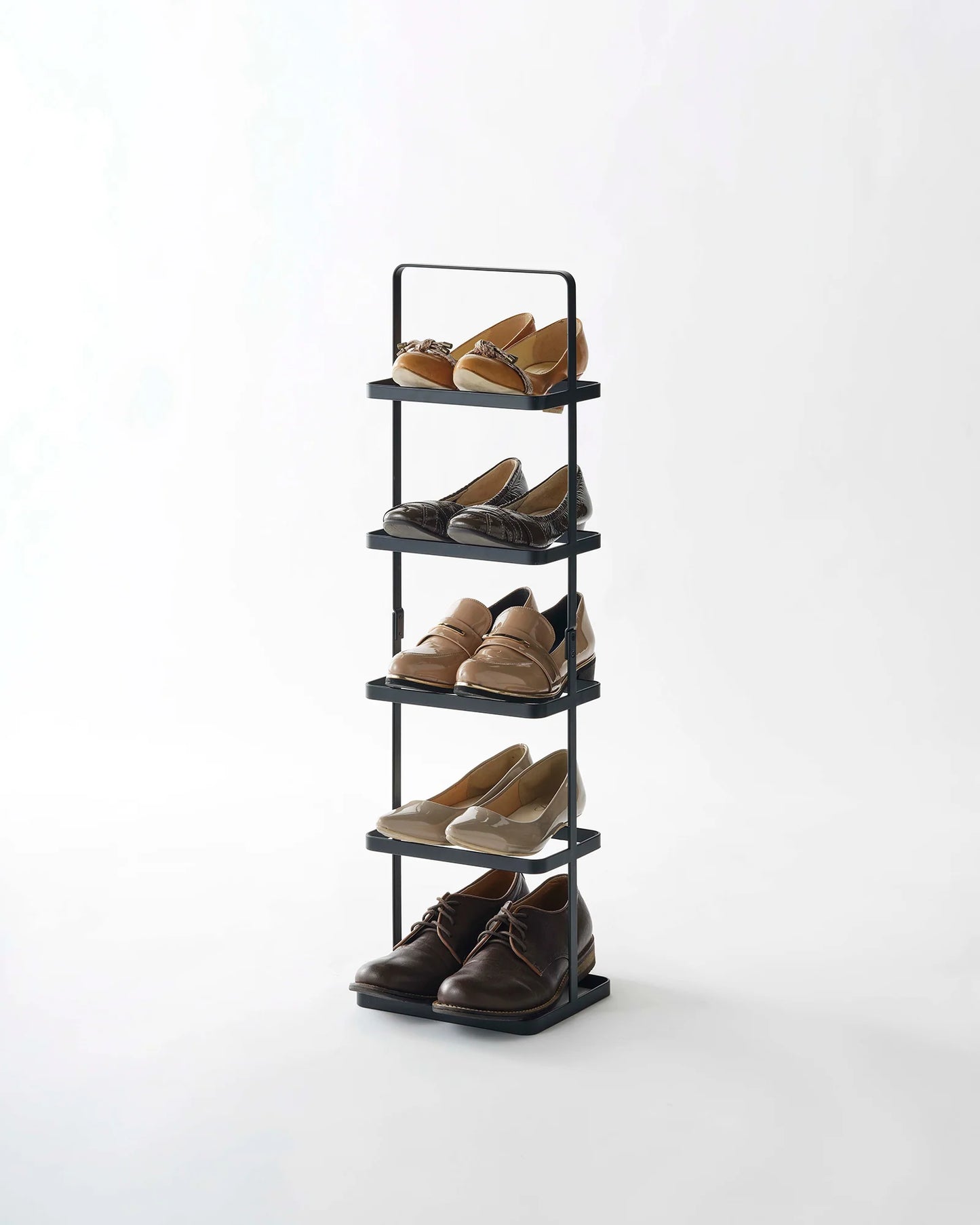 Tower Shoe Rack tall ,black