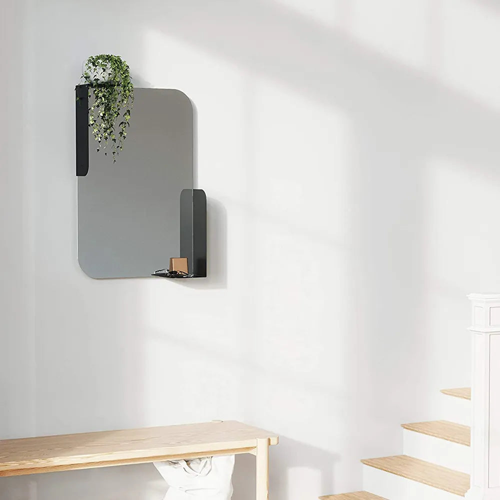 Alcove Mirror with Shelves 30x20