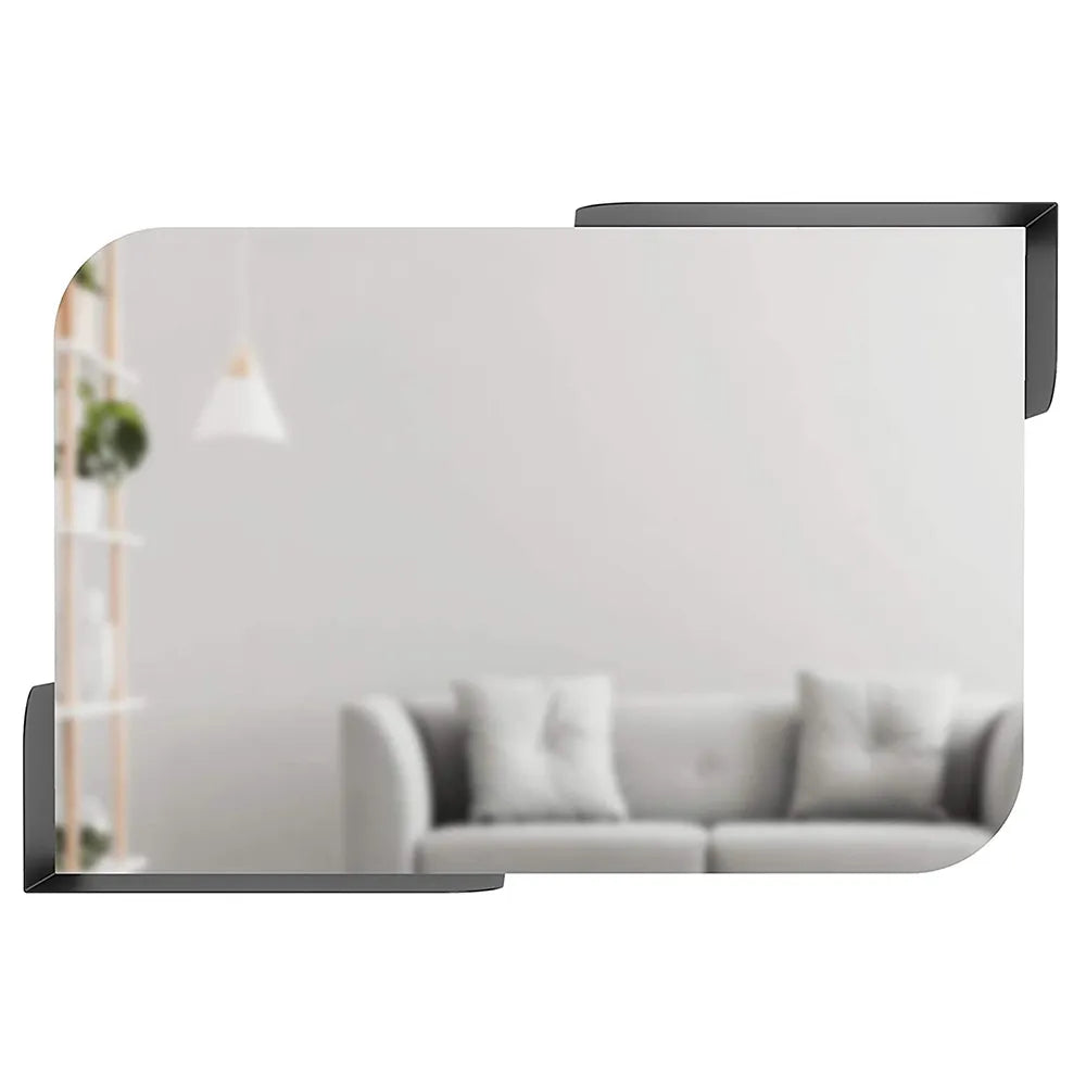 Alcove Mirror with Shelves 30x20