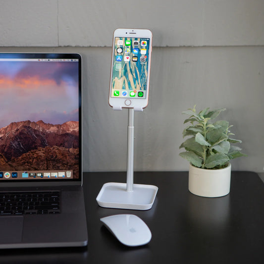 The Perfect Phone Stand Adjustable WHITE