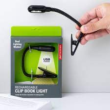 Rechargable Booklight Black