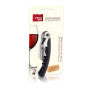 Vacu Vin Double Hinged Black and Stainless Steel Waiter's Corkscrew Bottle Opener