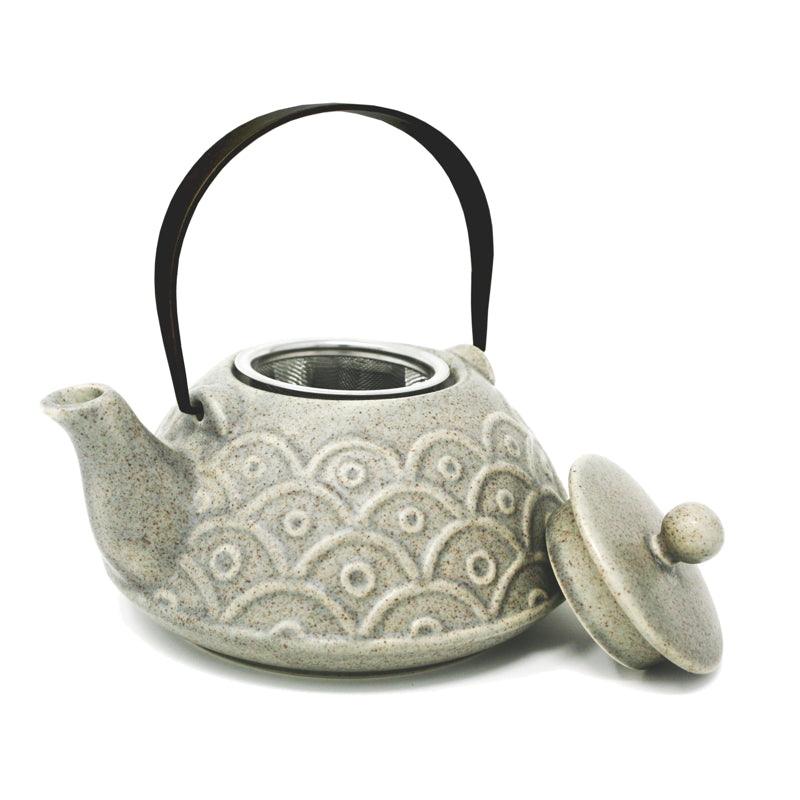 Zen Teapot w/ Black Handle