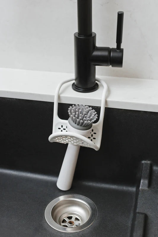 Sling Flexible Sink Caddy WHITE