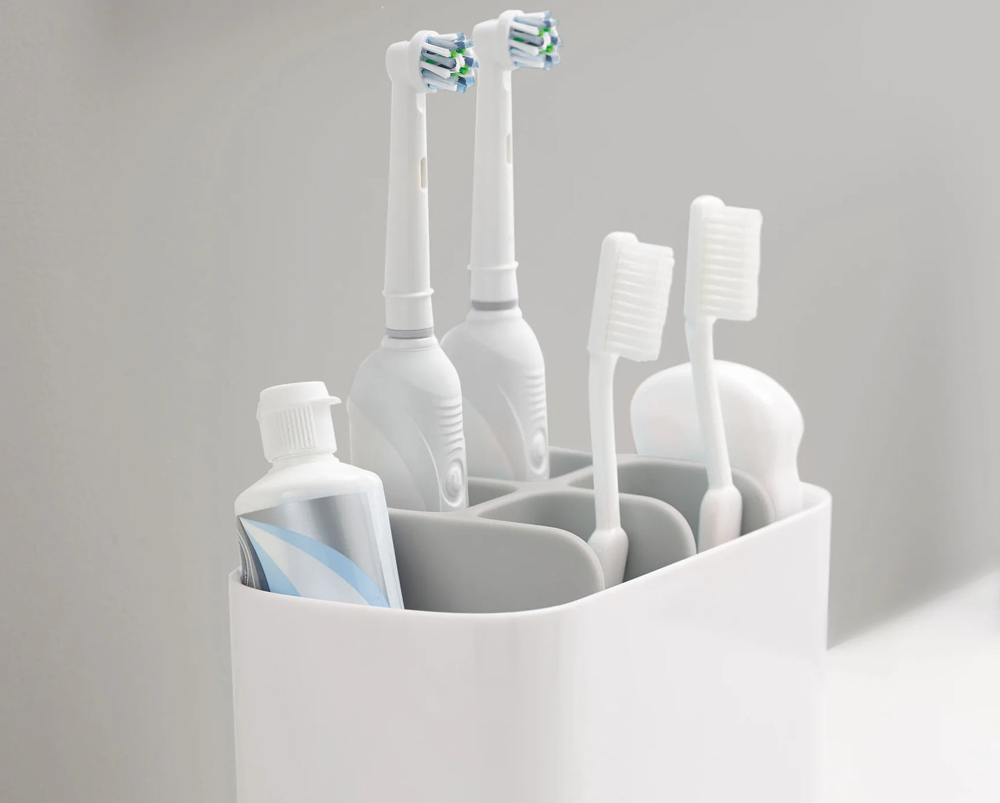 EasyStore Toothbrush Caddy Large GREY