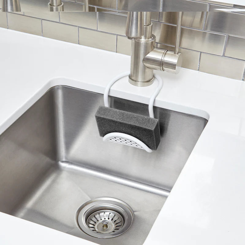 Sling Flexible Sink Caddy WHITE