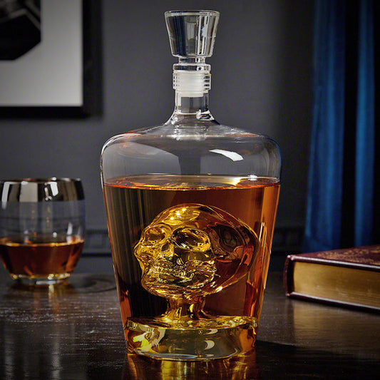 Brain Freeze Skull Decanter