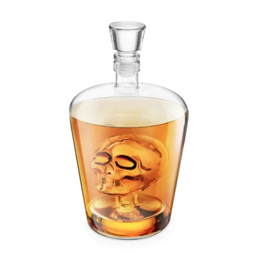 Brain Freeze Skull Decanter