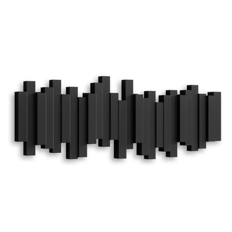 Sticks Wall 5-hook BLACK