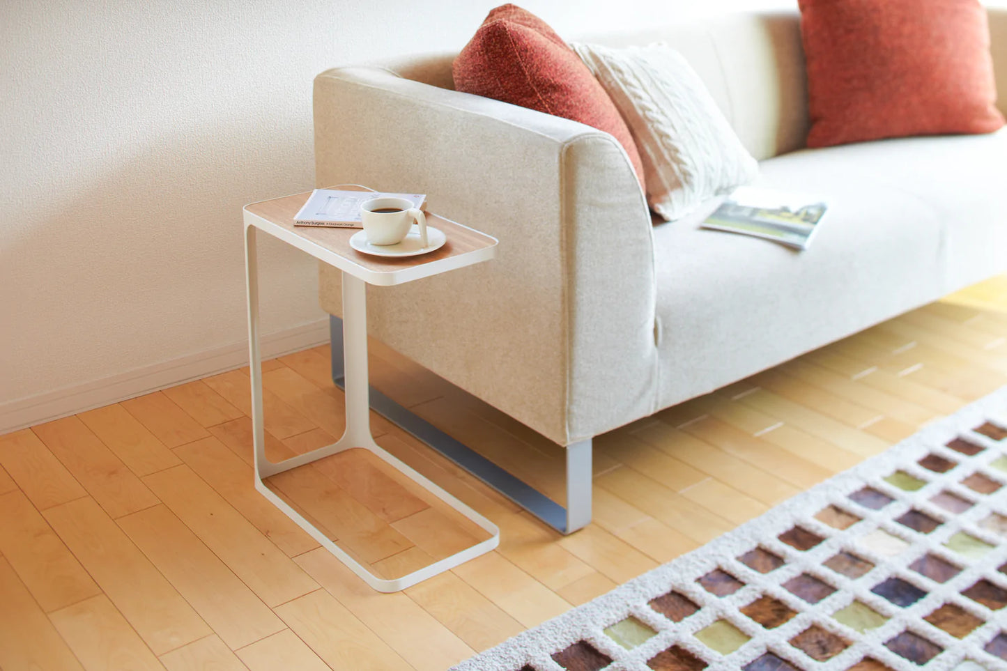 Frame Accent Table WHITE