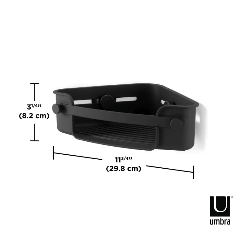 Flex Gel Lock Corner Bin BLACK