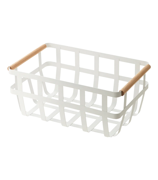 Yamazaki storage basket WHITE