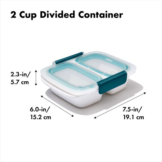 Prep & Go Divided Container 0.4L OXO