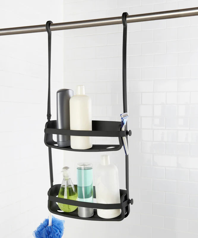 Flex Shower Caddy BLACK