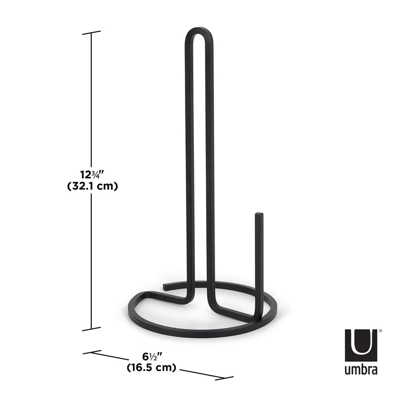 Squire paper towel holder BLACK