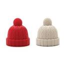 Beanie Bottle stoppers Set/2 Red/Grey