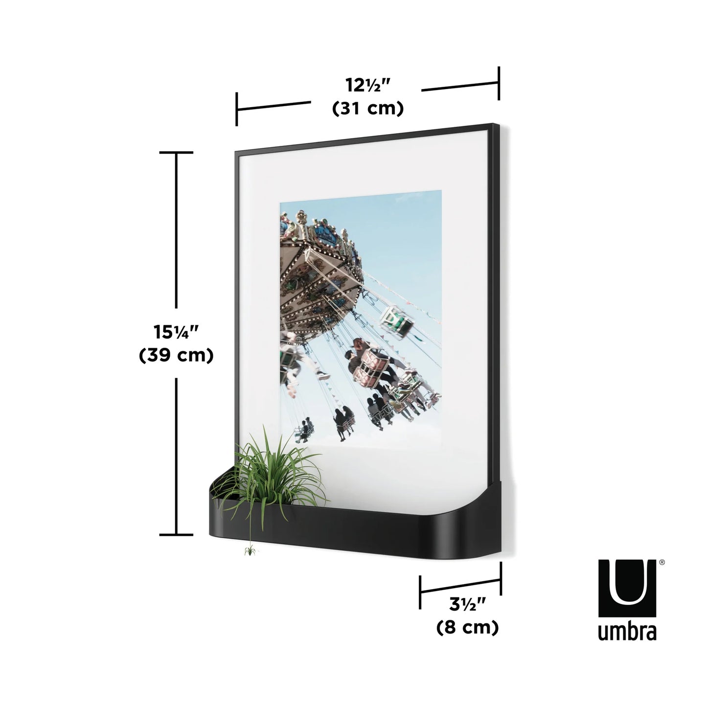 Matinee Photo Display 8x10 (20x25cm) Black