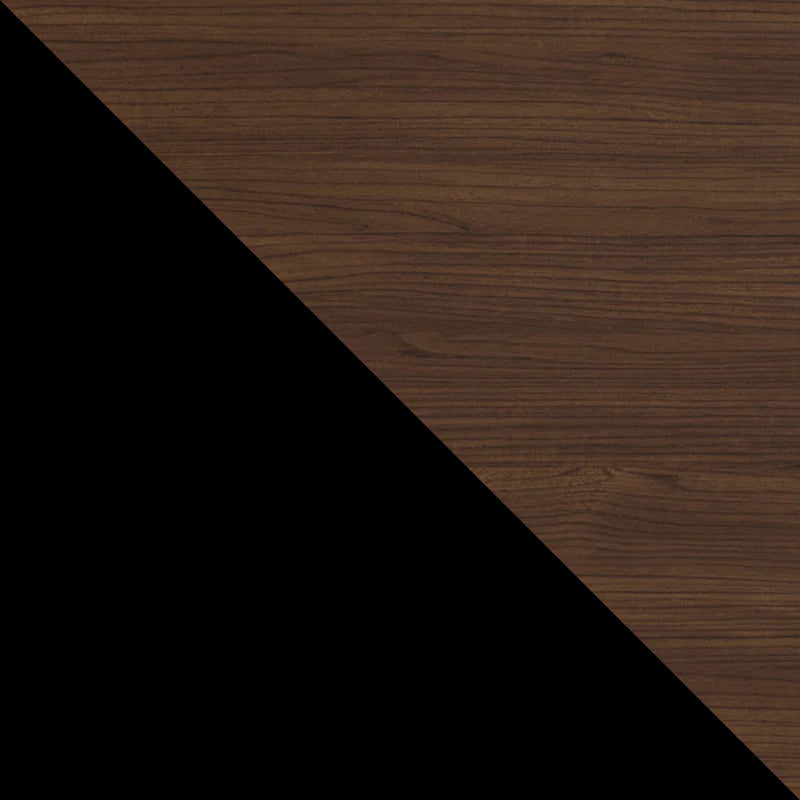 Pillar stool coatrack BLACK-WALNUT