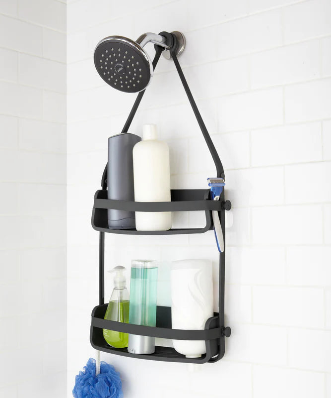 Flex Shower Caddy BLACK