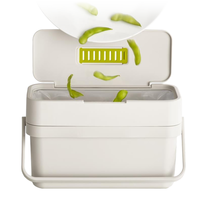 Compo 4 L Easy-fill food waste caddy JJ