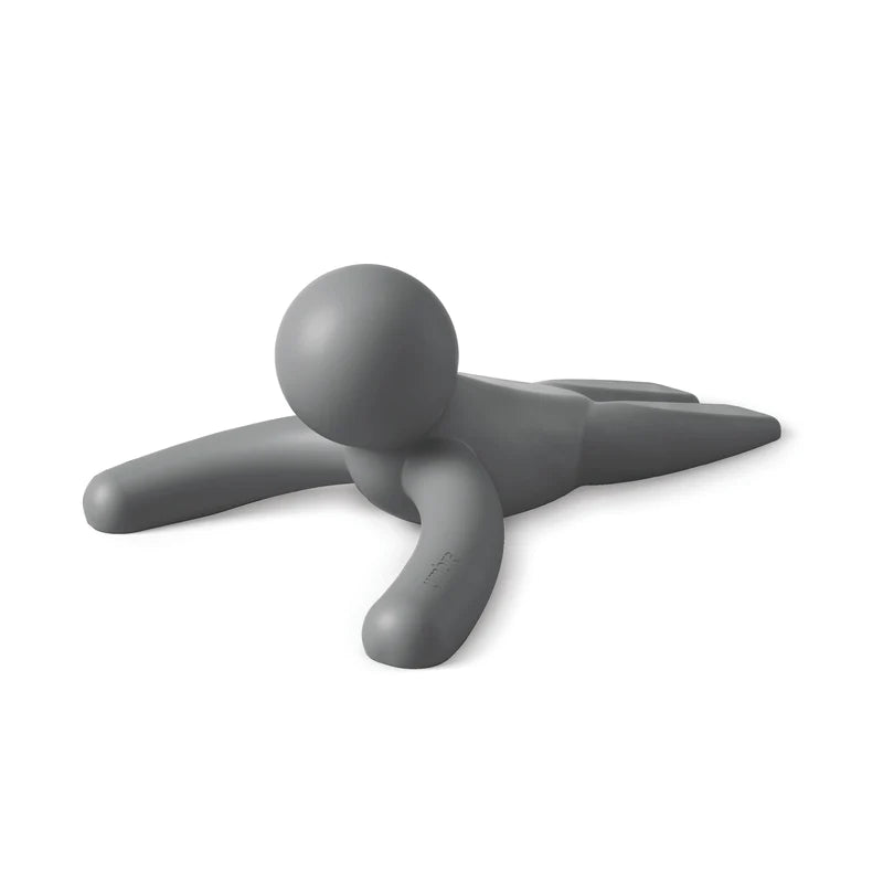 Buddy Door Stop Single Charcoal