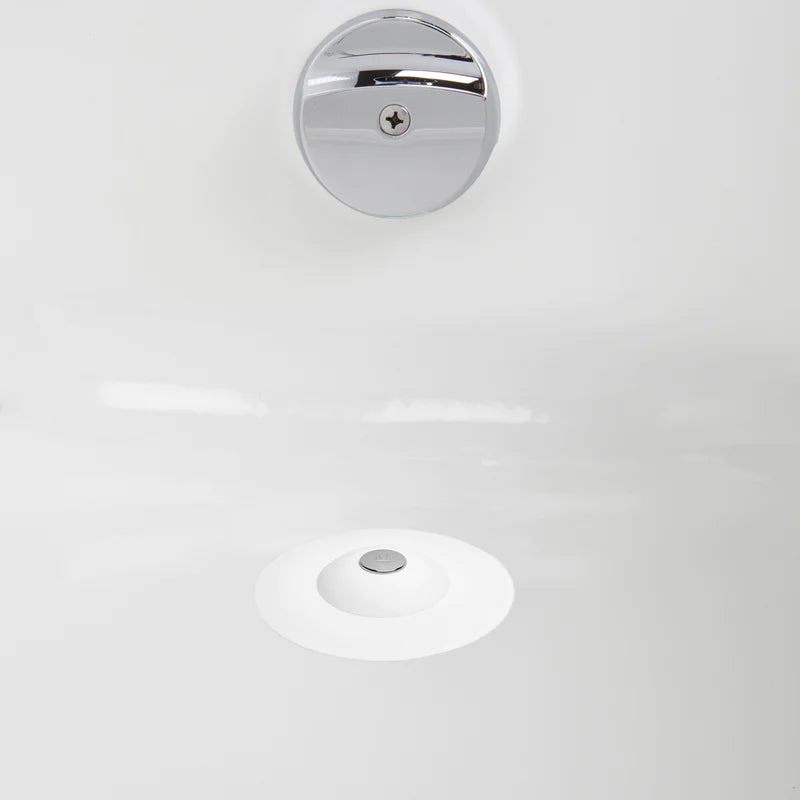 Flex Drain Stop & Hair Catcher WHITE