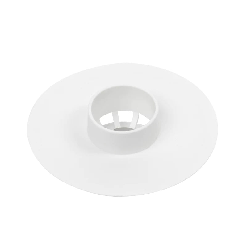Flex Drain Stop & Hair Catcher WHITE