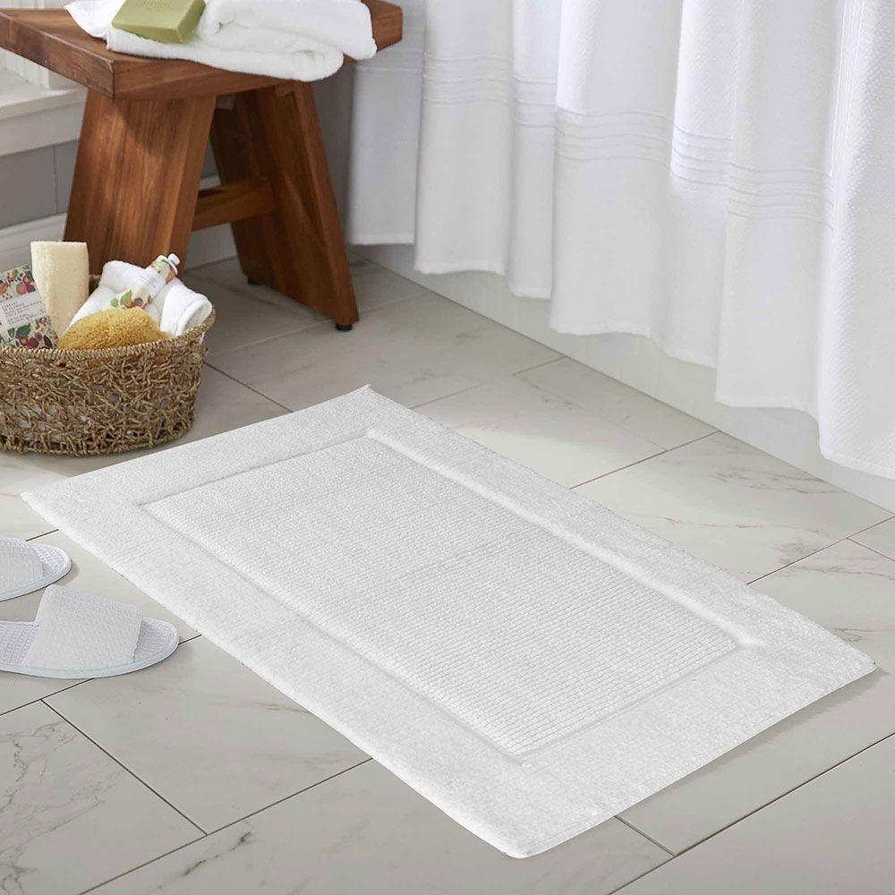 Prima bath mat white