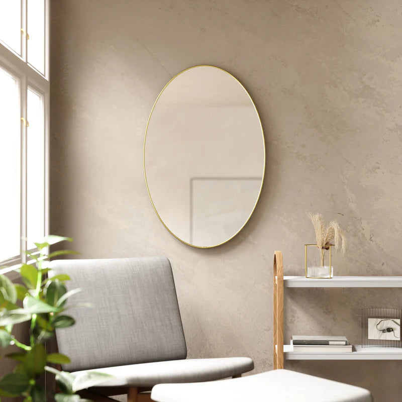 Hubba Oval Mirror 24 x 36"