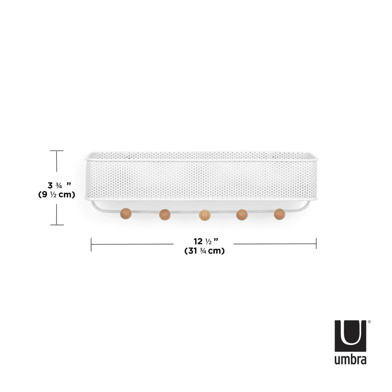 Estique Organizer 5-hook WHITE