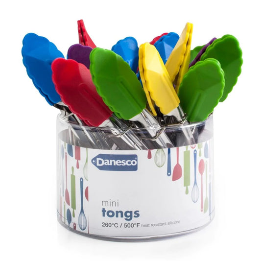 Mini Tongs black & white