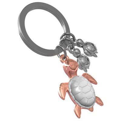 Keychain -  Sea Turtle Family