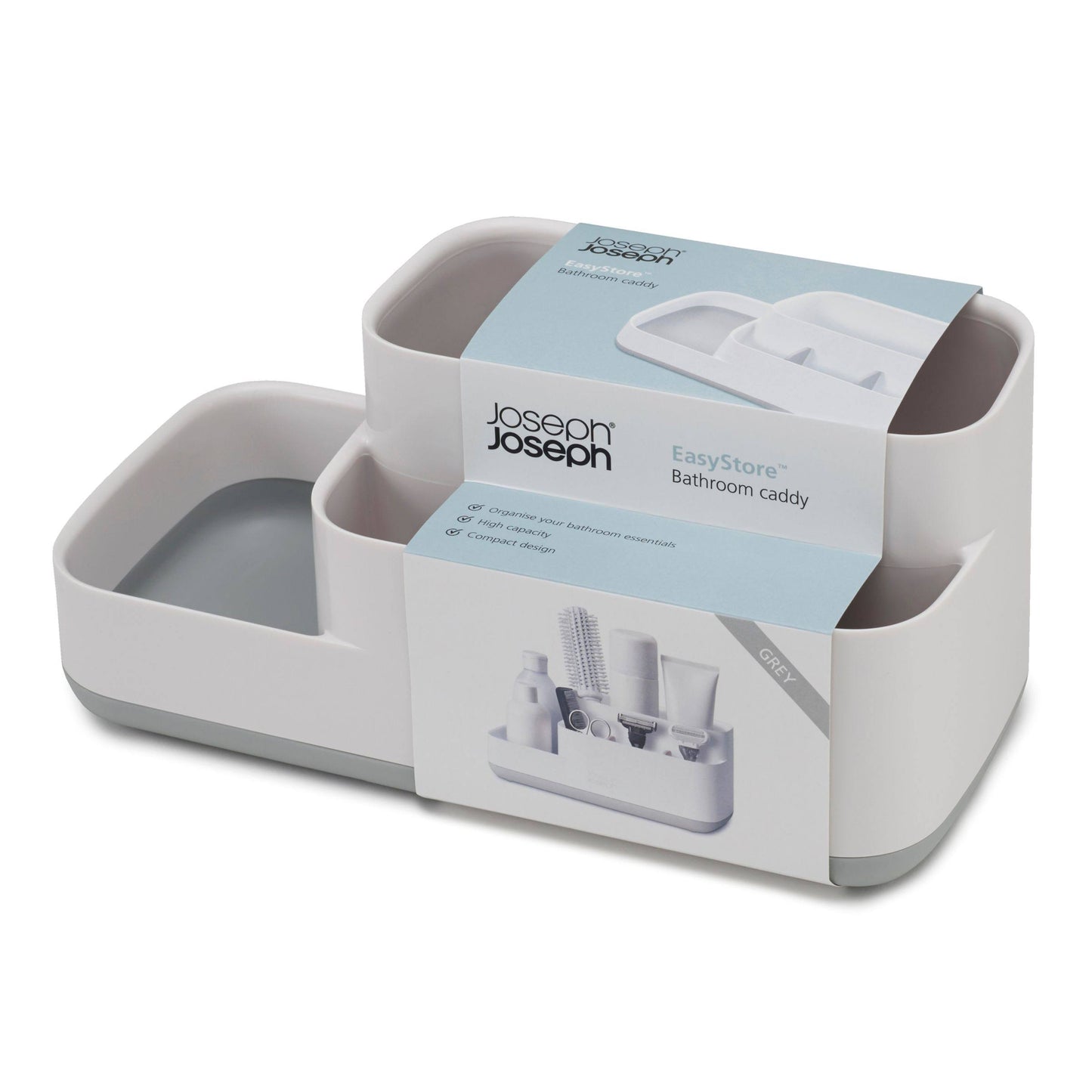 EasyStore Bathroom Caddy Grey