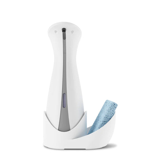 OTTO Sponge Caddy Auto soap & sanitizer disp WHITE