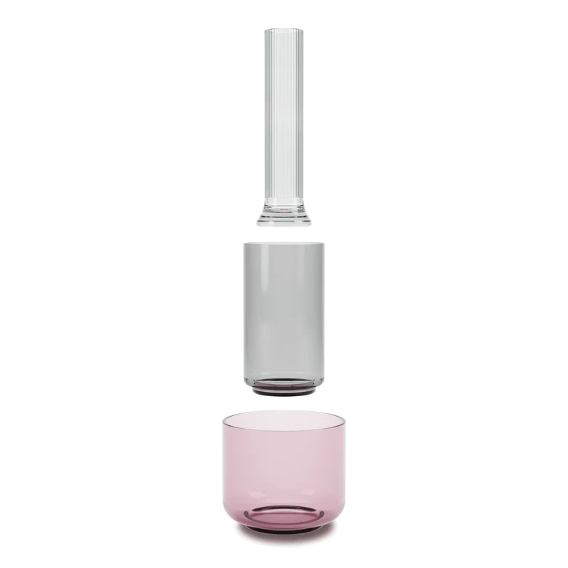 Layla vase small clear