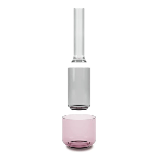 Layla vase small clear