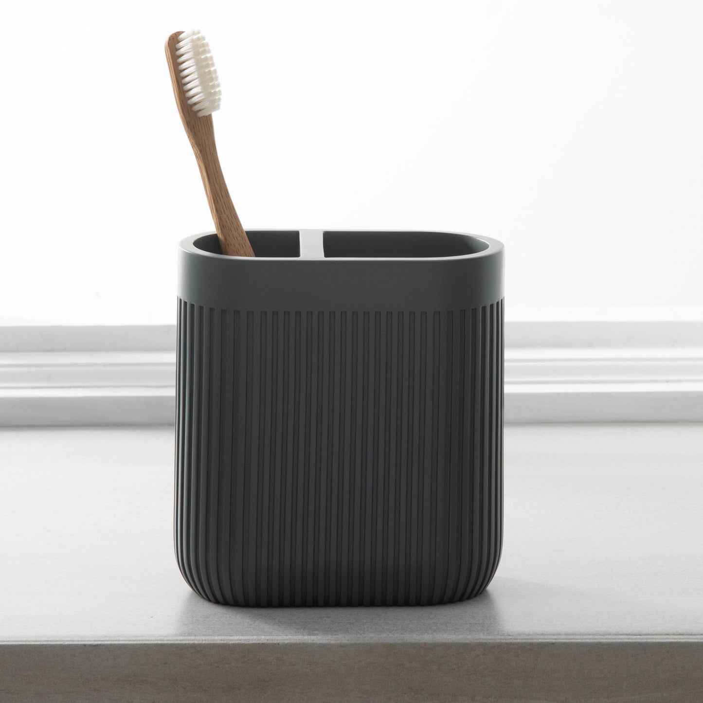 Corbett Toothbrush Holder Charcoal Grey