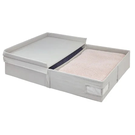 Evie Under bed storage box, grey