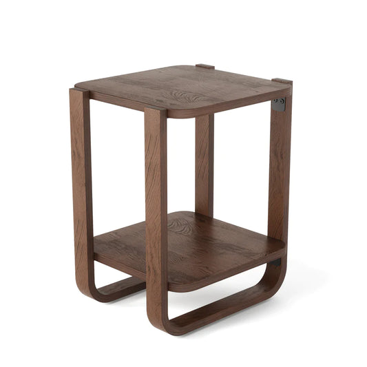 Bellwood Side Table Aged Walnut