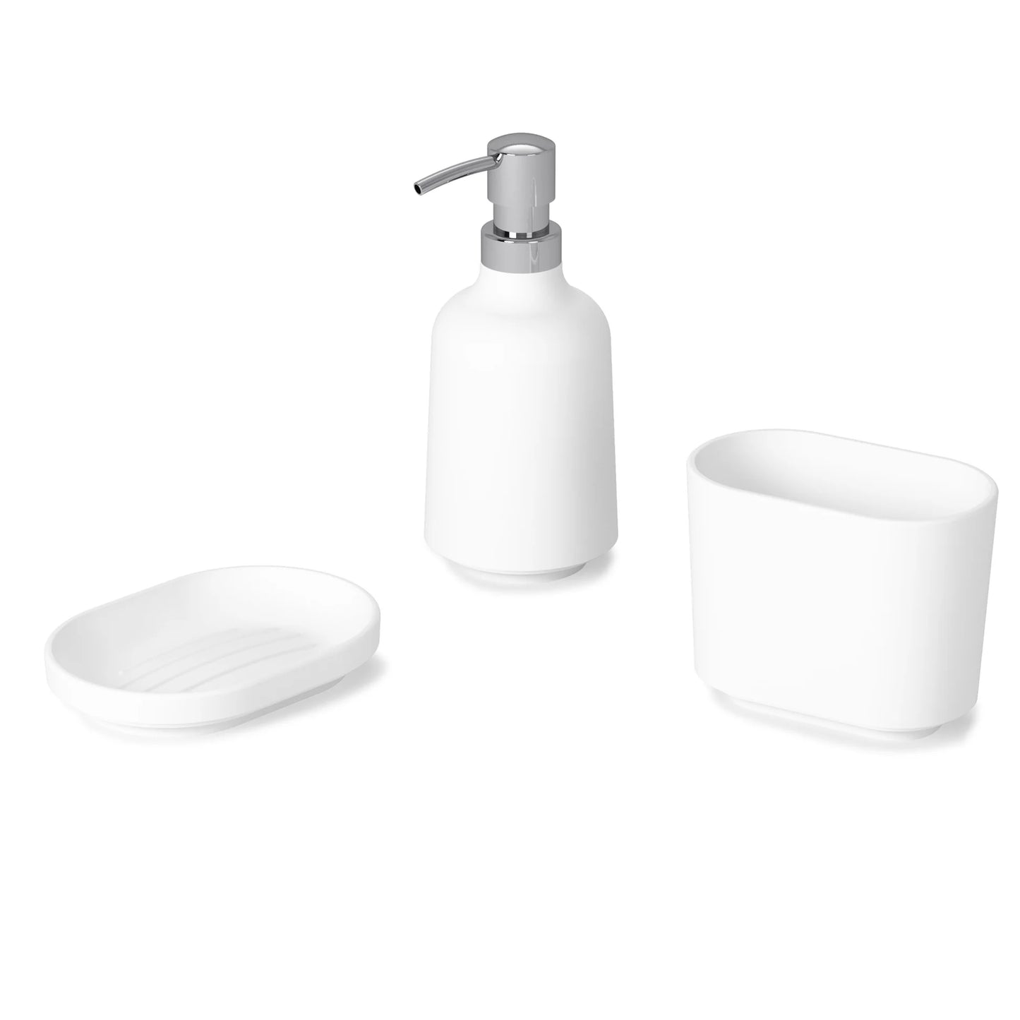 Step soap pump WHITE