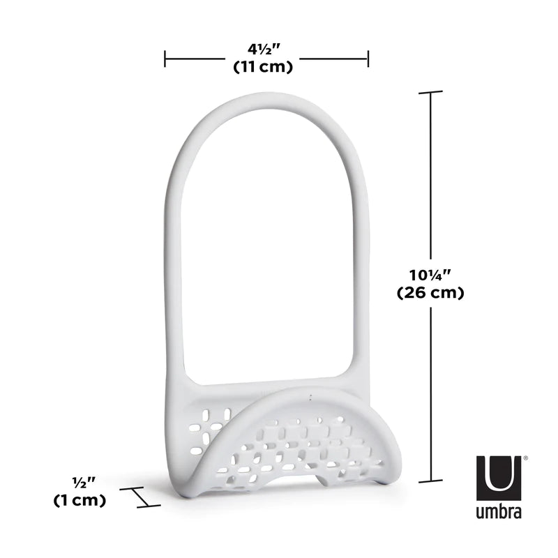 Sling Flexible Sink Caddy WHITE