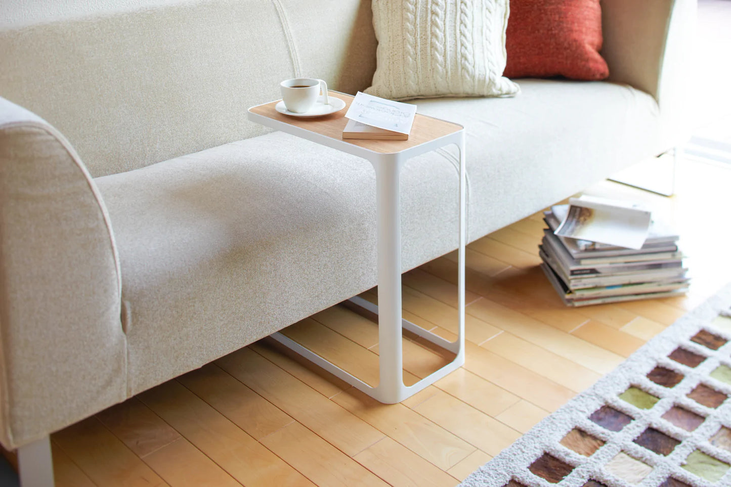 Frame Accent Table WHITE